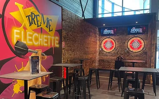 Fléchettes chez Xtreme Bowling